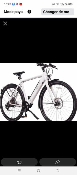 Vélo électrique NCM urbain