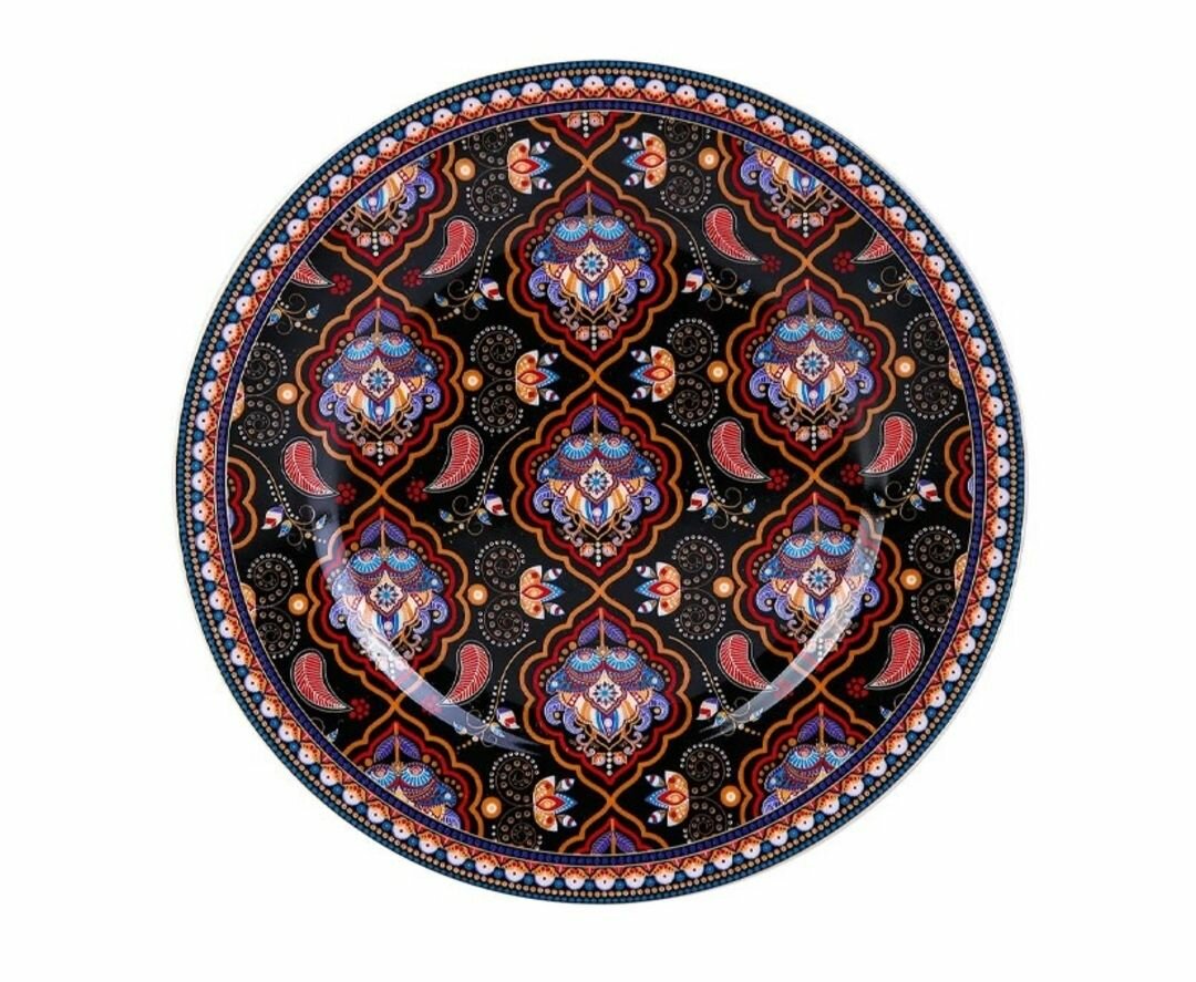 24 Pieces Agra 6 Person Porcelain Dinnerware