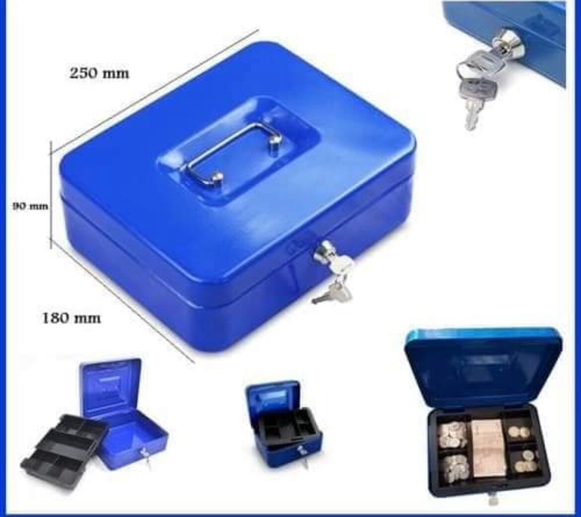 Caissse à monnaie métallique