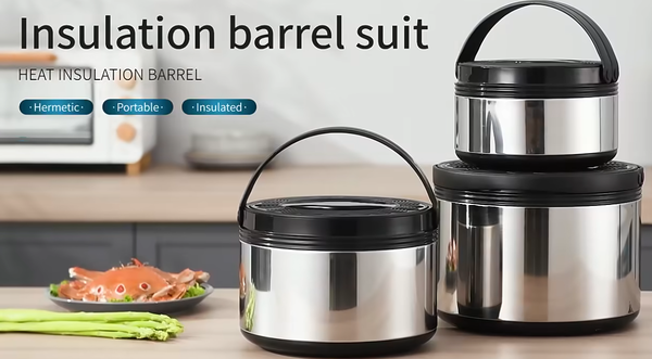 1*3 High-Quality Steel Food Warmers