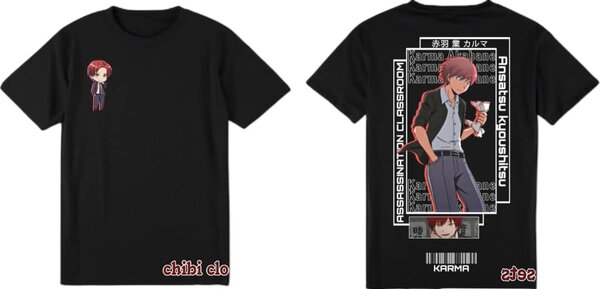 T-shirt Otaku de chibi closets