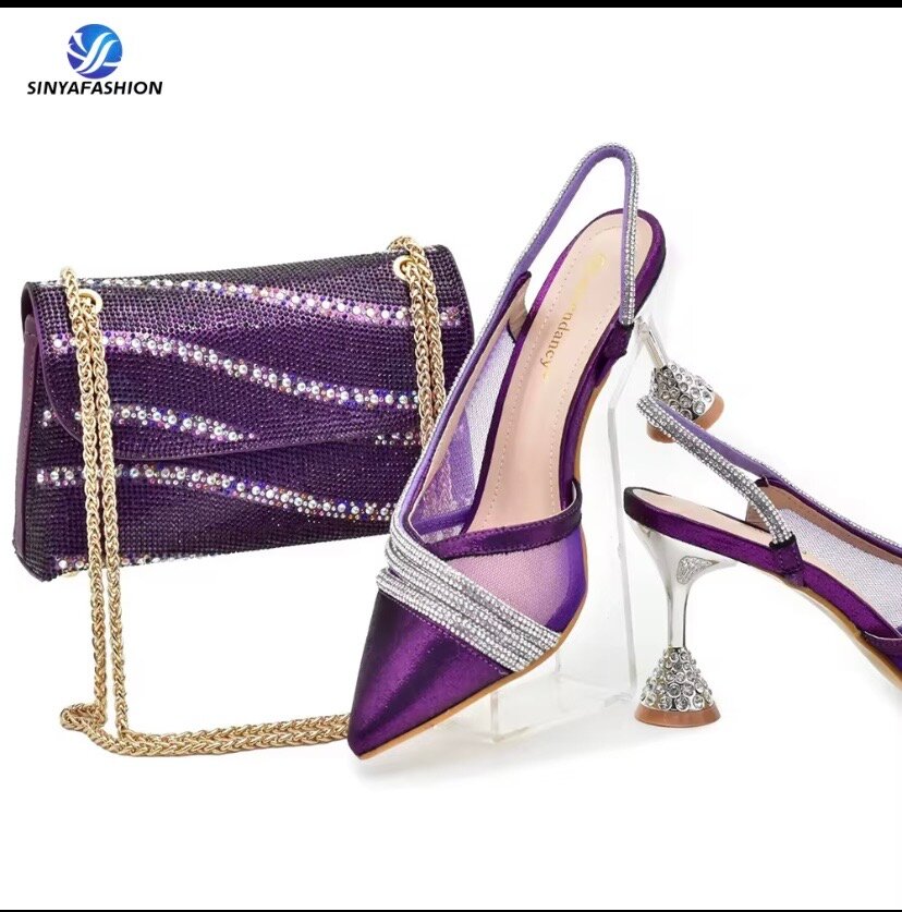 Ensemble sac et chaussures glamour