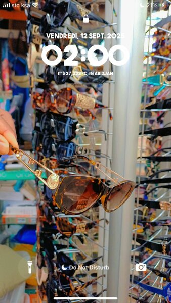 Lunette de soleil tendance