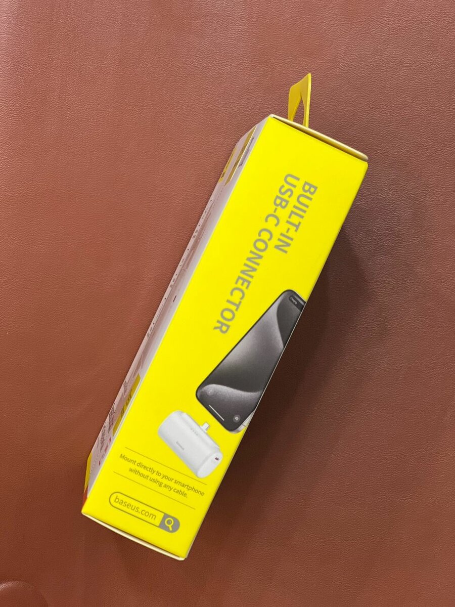 Baseus Compact Fast Charging  Power Bank Type C Edition