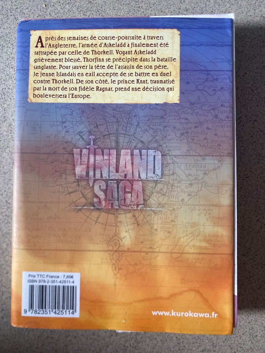Vinland Saga Tome 6 Manga