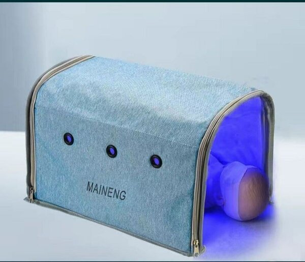 Лампа от желтуха помогает очень быстро !!!