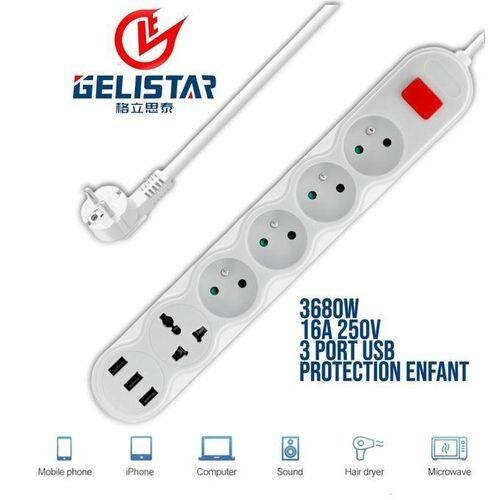 Multiprise avec USB