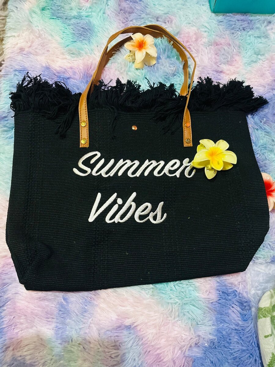 Summer vibe bag