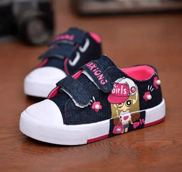 Chaussures Filles en Denim