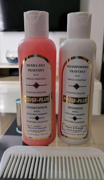 Lot de 2 champoing et démêlant