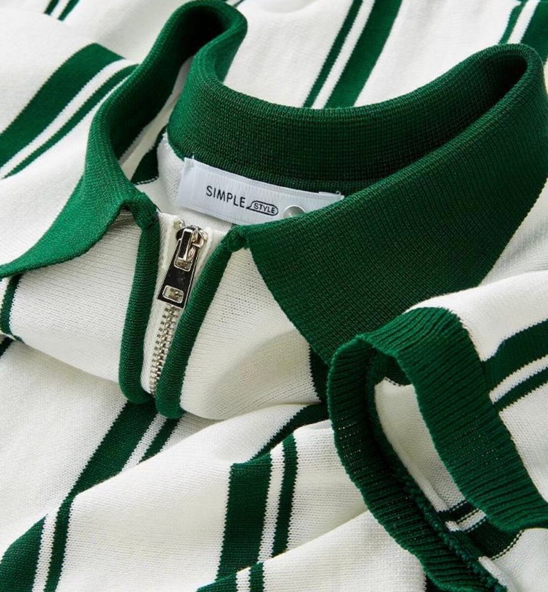 Polo à Rayures Modernes Homme
