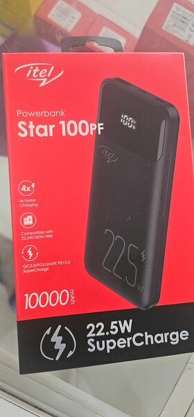 itel power bank model star100pf