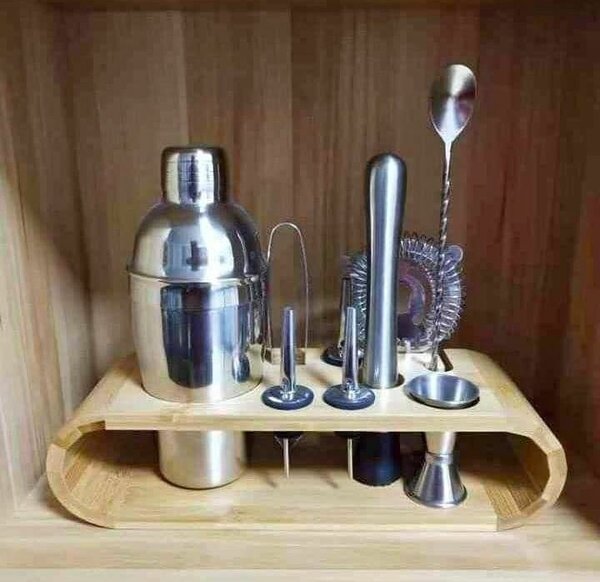 Ensemble de Bar en Acier Inoxydable