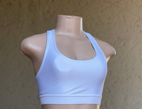 Sport bra white