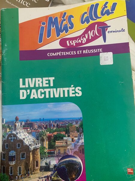 Livres dactivités espagnol
