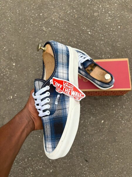 Baskets Vans à carreaux stylées