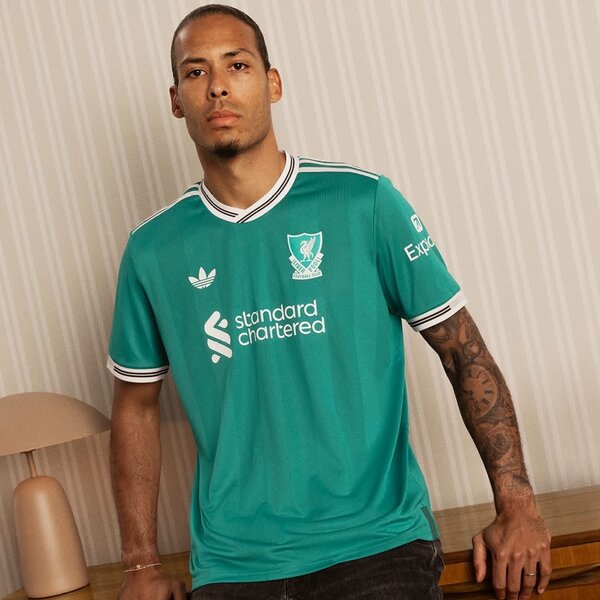 Maillot de Liverpool vert