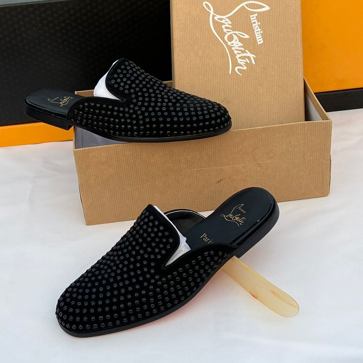 Christian Louboutin half shoes