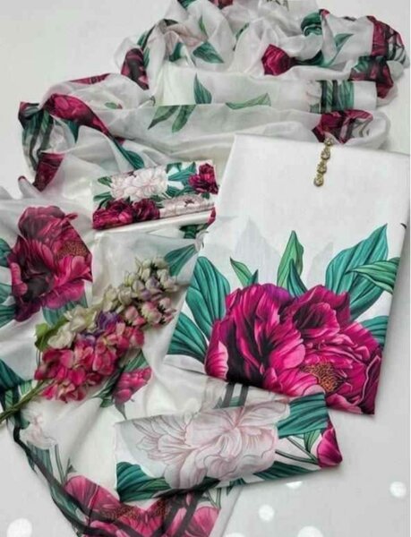 Women 3pc silk suit