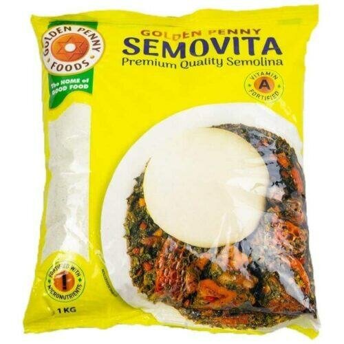 Nigerian semolina and semovita