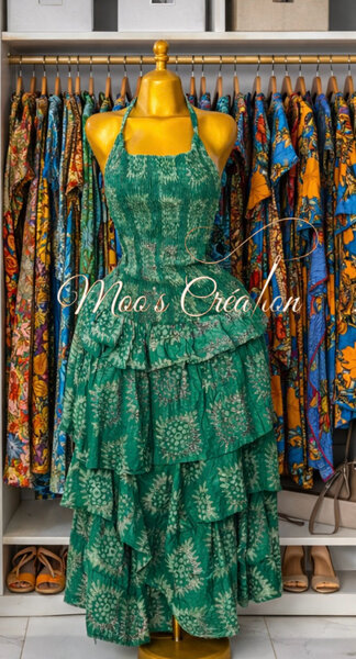 Robe d'été longue adiré