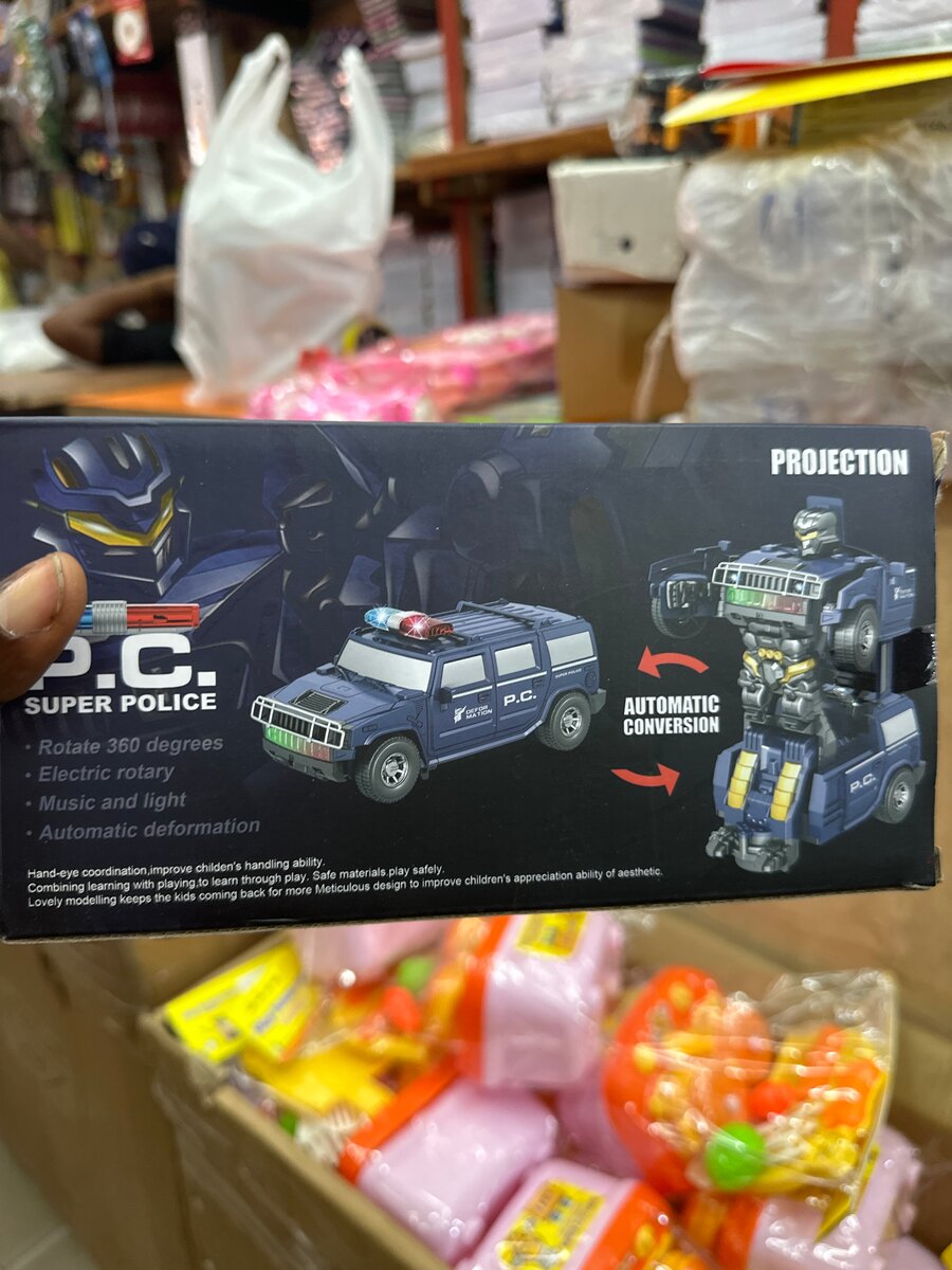 Voiture Robot Super Police