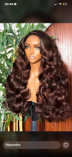 Perruque Bouclée Luxe