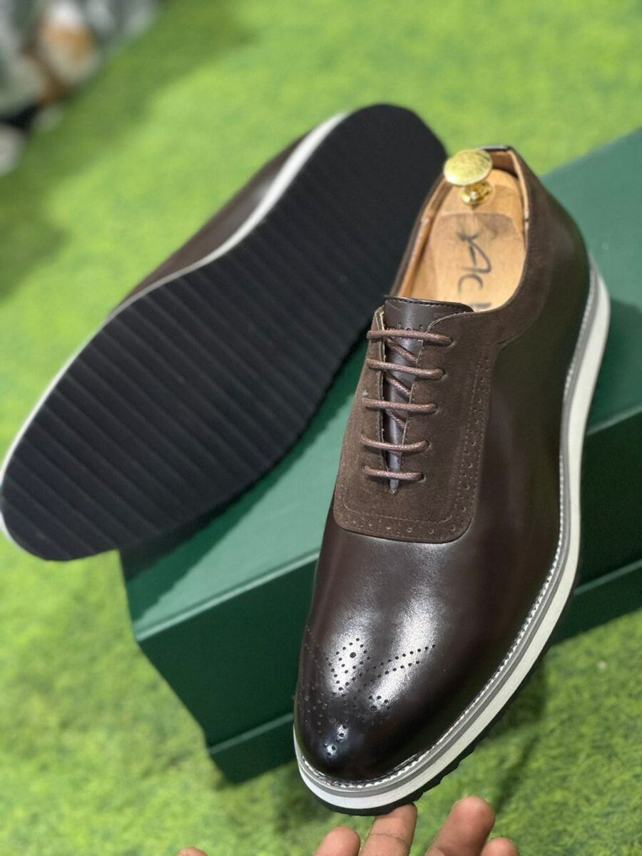 Chaussures en cuir élégantes homme