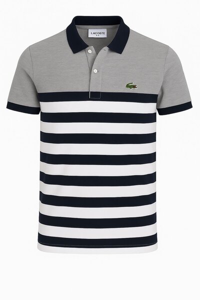 Polo homme à rayures tendance