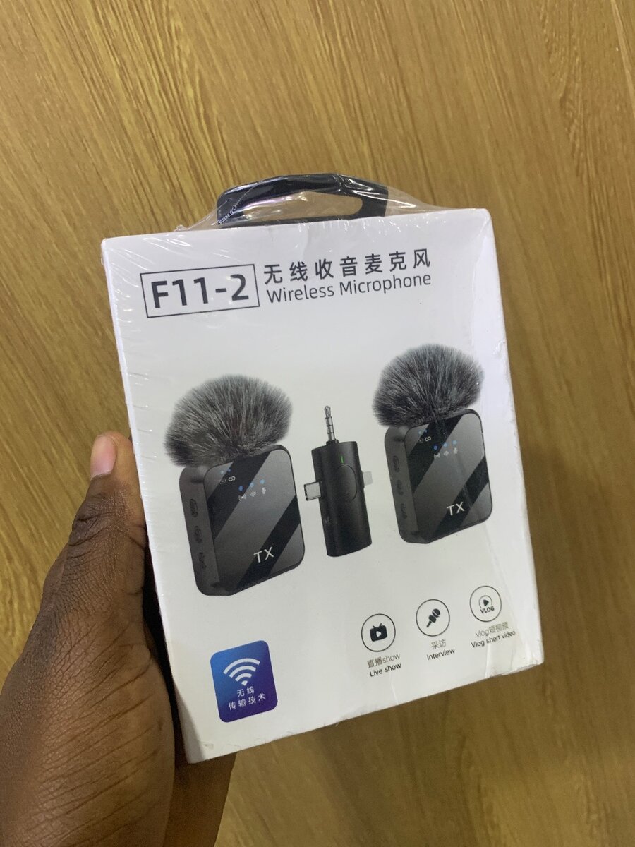 Microphone sans fil F11-2