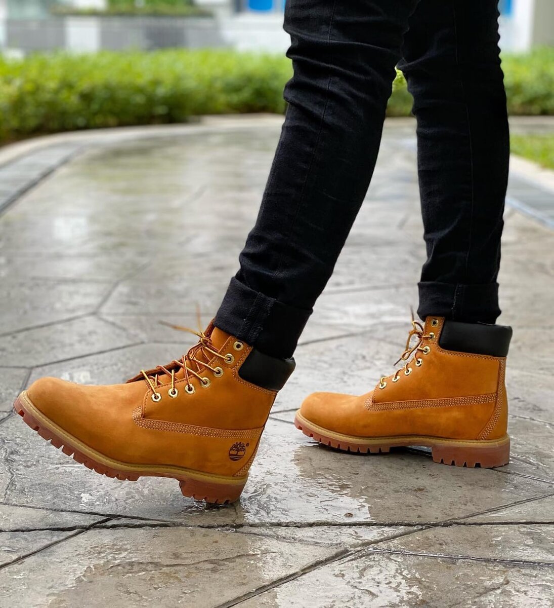 Bottes en cuir imperméables