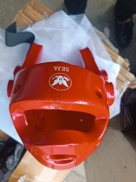 Casque de Protection Rouge