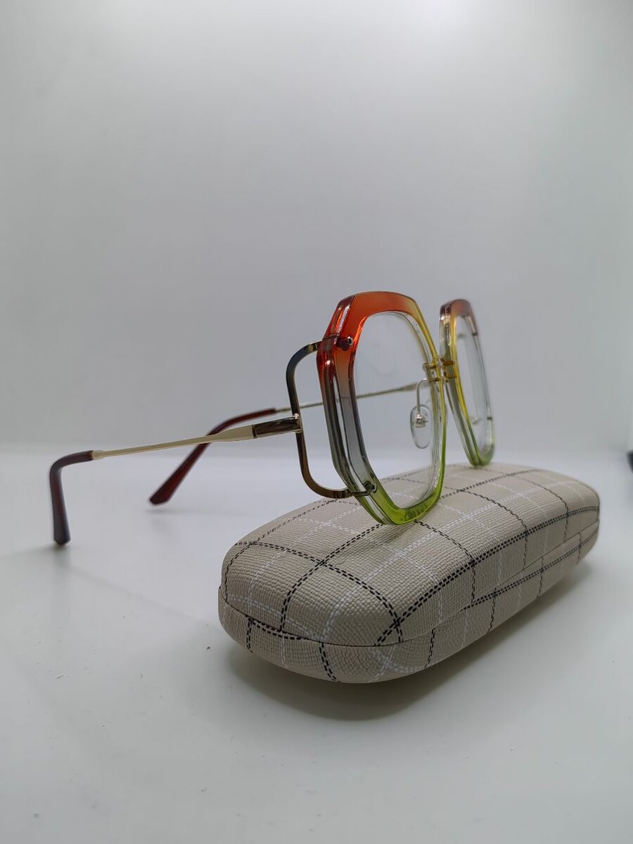 Lunettes rétro octogonales