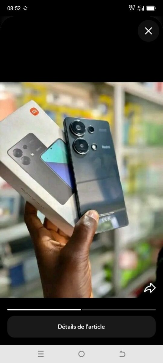 Smartphone Redmi haute performance