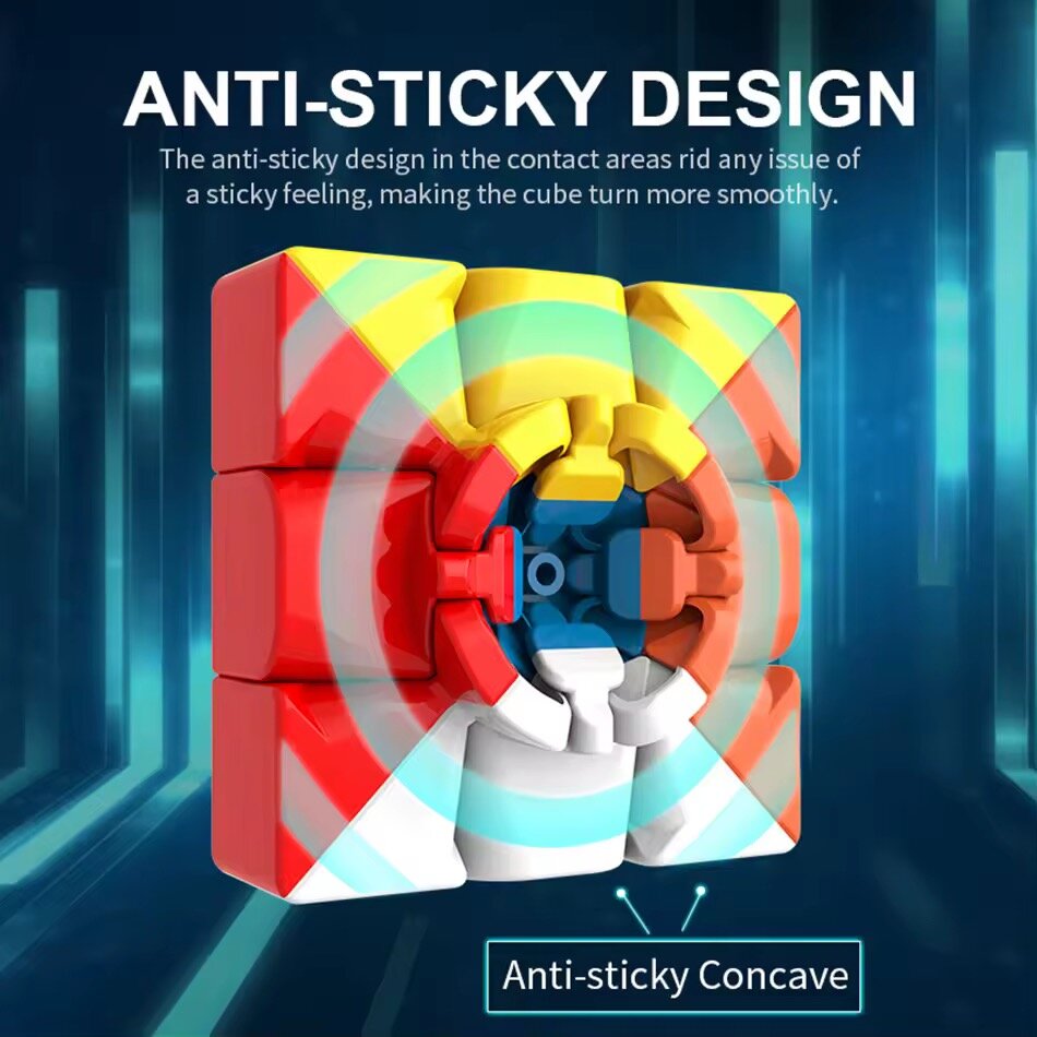 Cube 3x3 Anti-Sticky