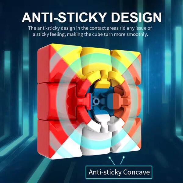 Cube 3x3 Anti-Sticky