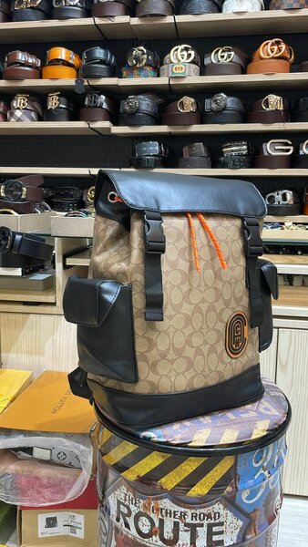 Solid Leather backpack