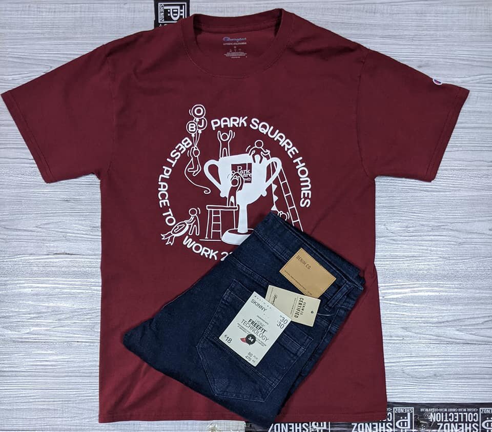 Men's combo T-shirt and jeans