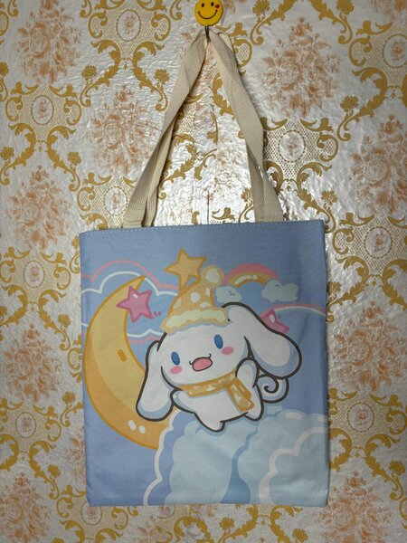 Sac Tissu Imprimé Anime