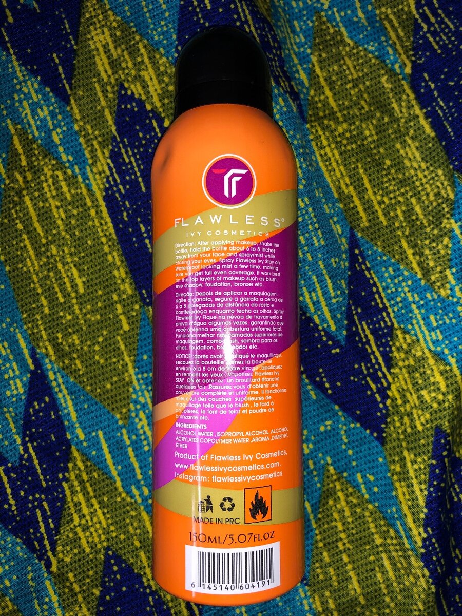 Spray Fixateur Imperméable 150ml