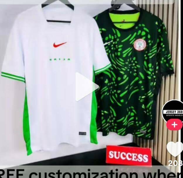Maillot de football Nigeria