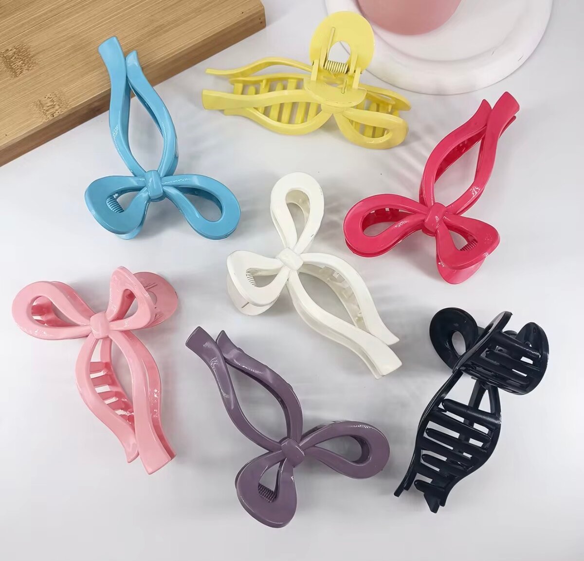 Pinces à cheveux noeud décoratives