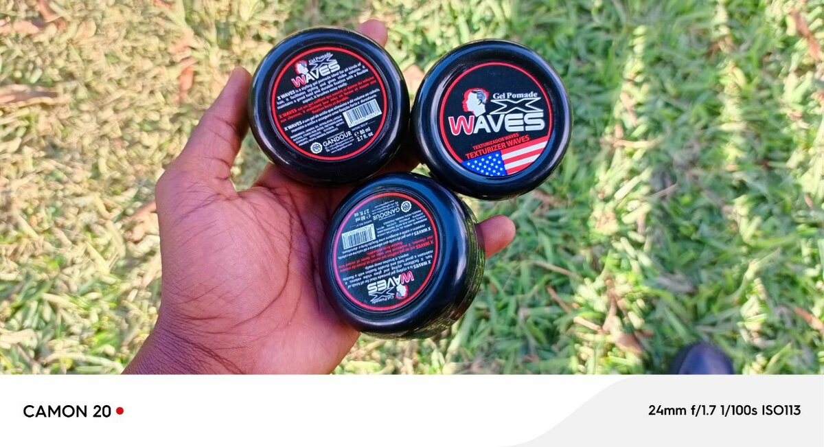 X wave pomade and Velvet durags.