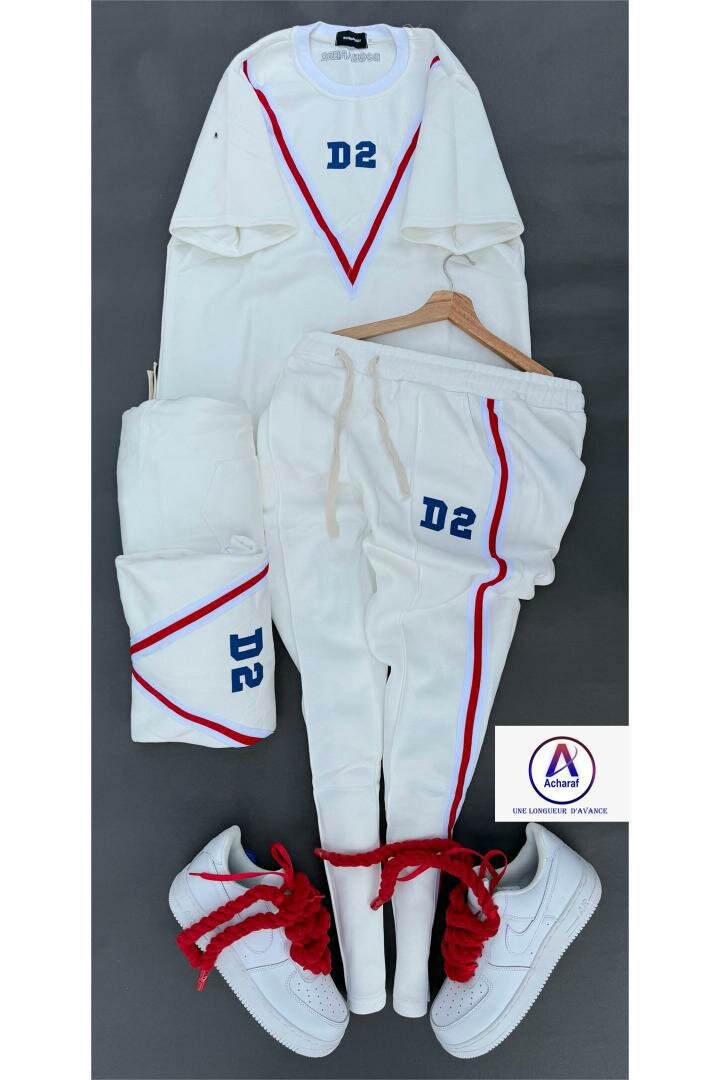 Ensemble de survêtement blanc