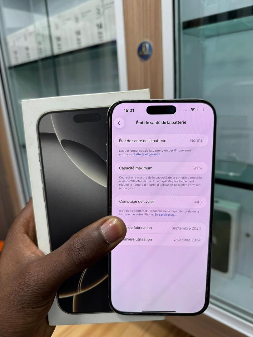iPhone 16 Pro Max 256 Go