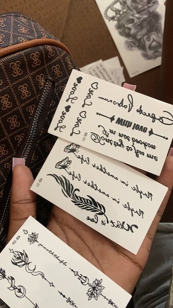 Tatouages Éphémères Papillons