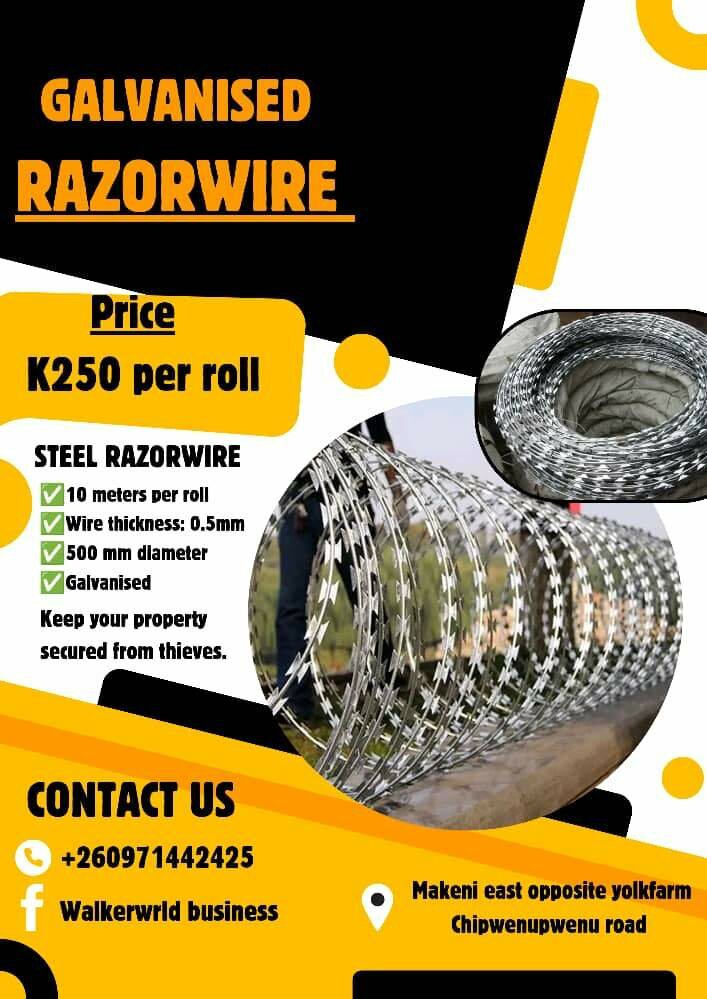 RAZOR WIRE (GALVANISED)