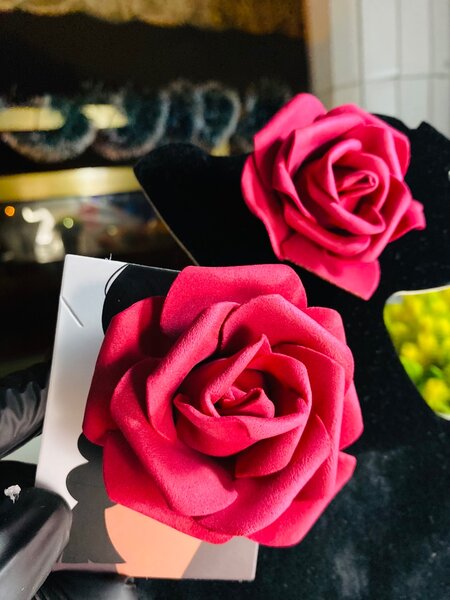 Boucles doreilles À fleur