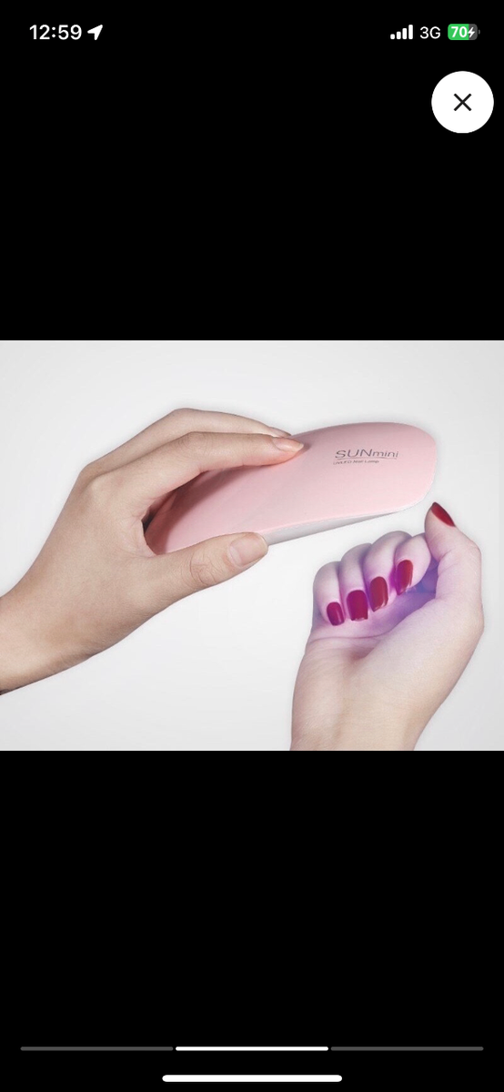 Mini Nail polish UV led light