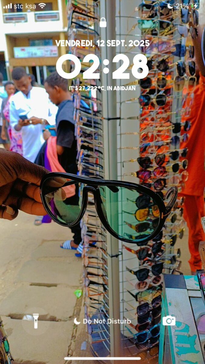 Lunettes de soleil élégantes